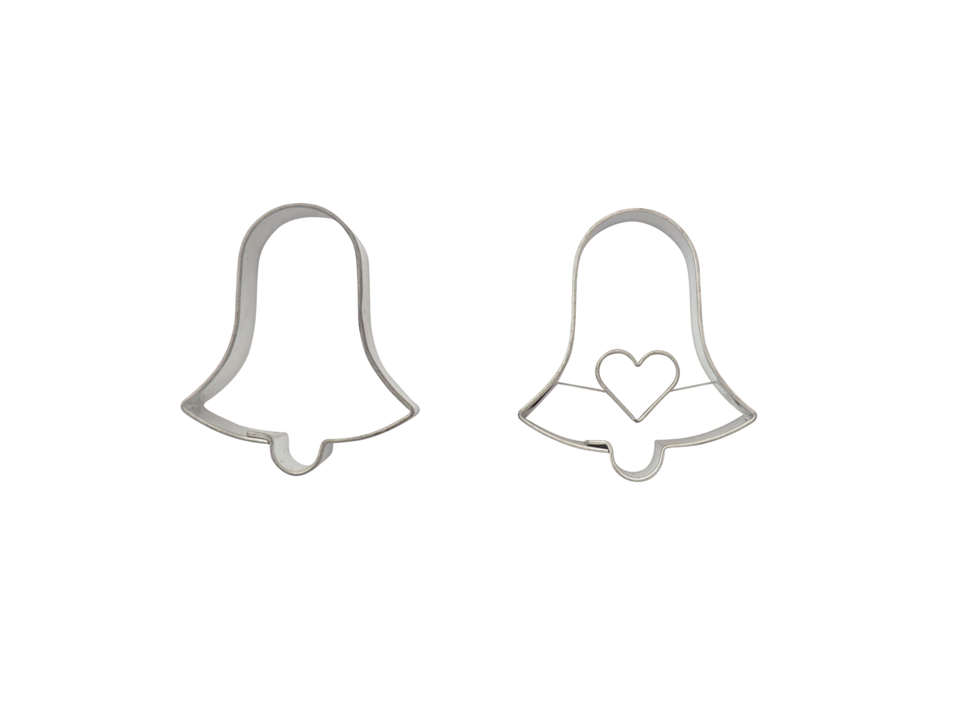 Linzer Ausstecher Glocke mit Herz | 4,5 cm 2-teilig